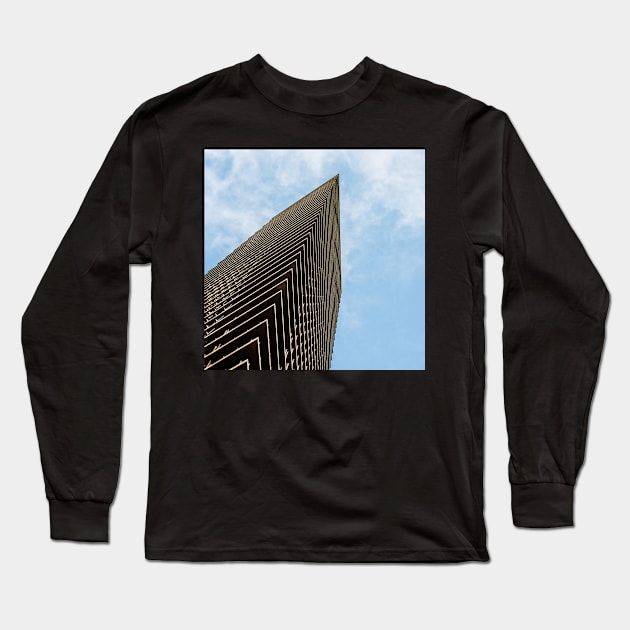 Modern Melbourne Architecture Long Sleeve T-Shirt by Sampson-et-al